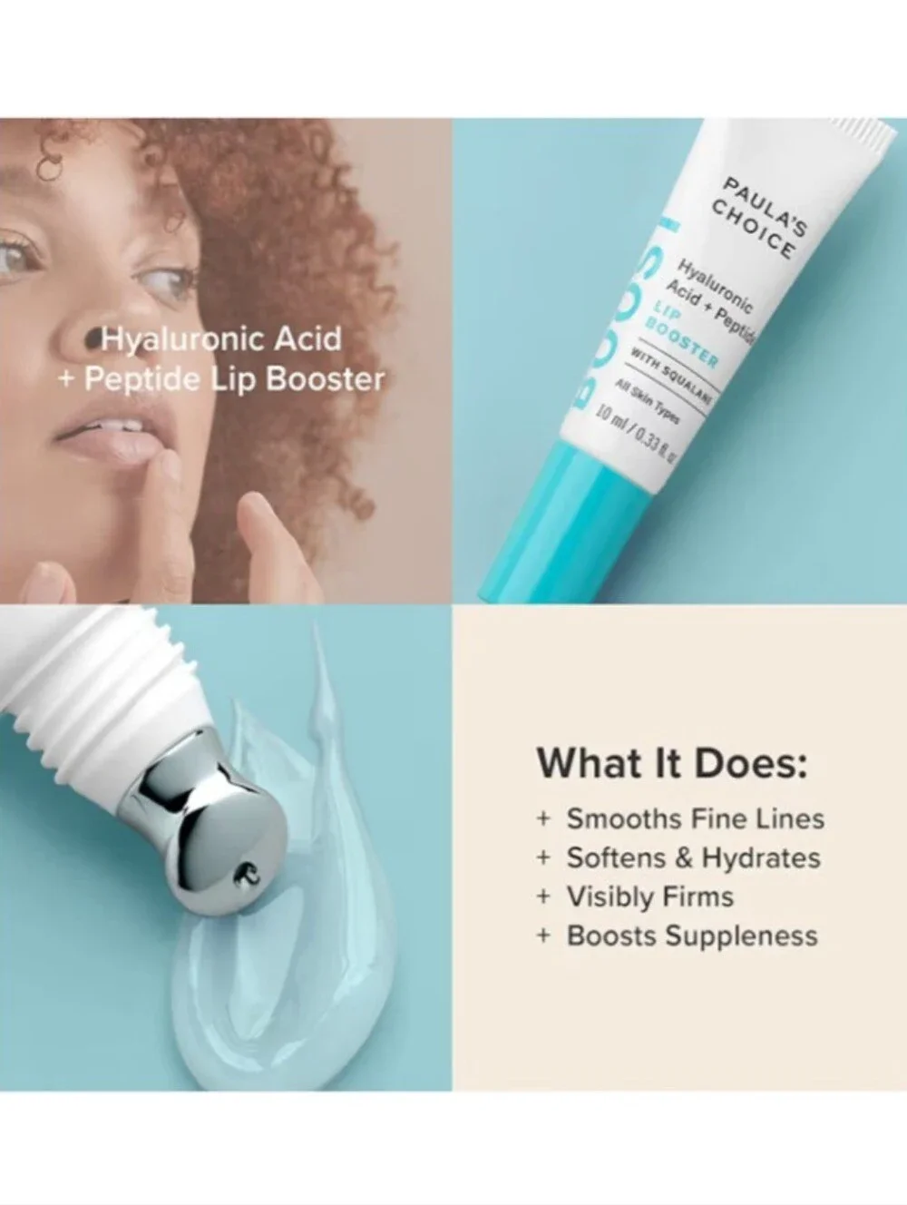 PAULA'S CHOICE Hyaluronic Acid + Peptide Lip Booster